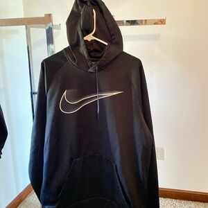 Mens xlg Nike dri fit hoodie black
